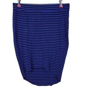 Torrid Pencil Skirts Size 1 1X Striped Elastic Waist Wiggle Set of 2 One New